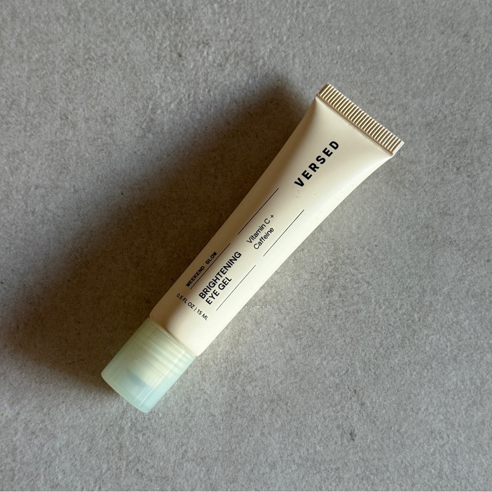 Versed Brightening Eye Gel with Vitamin C + Caffeine 15ml New